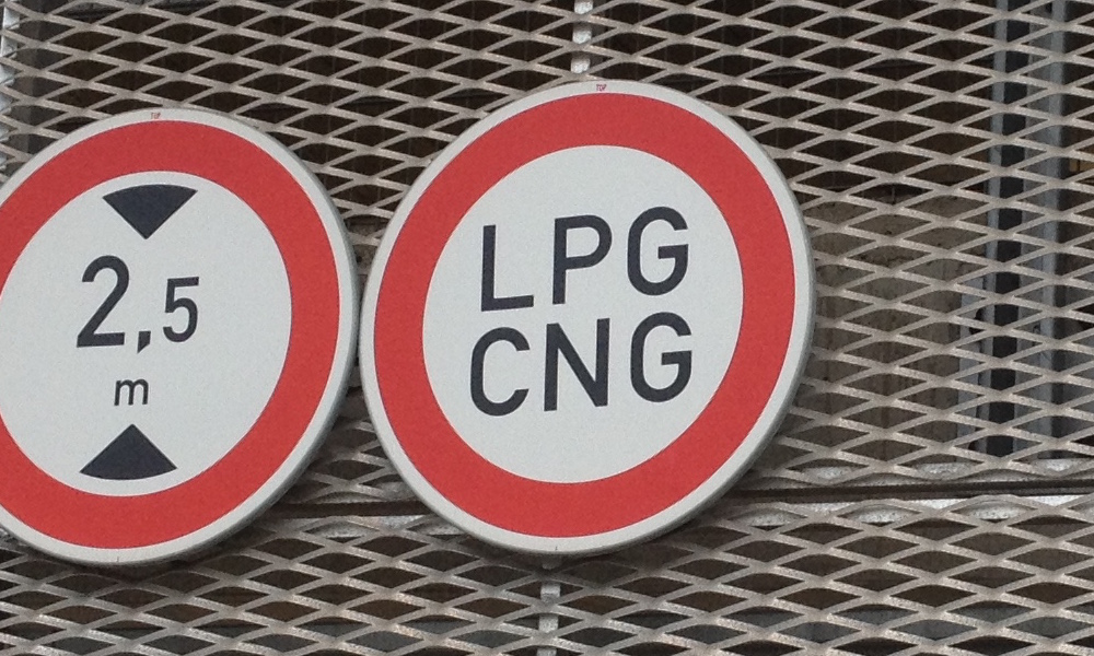 Zákaz vjezdu LPG/CNG