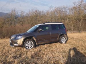 Škoda Yeti GreenLine - foto z boku