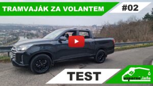 Pick-up SsangYong Musso Grand, tento pick-up nebude jen dělníkem na práci